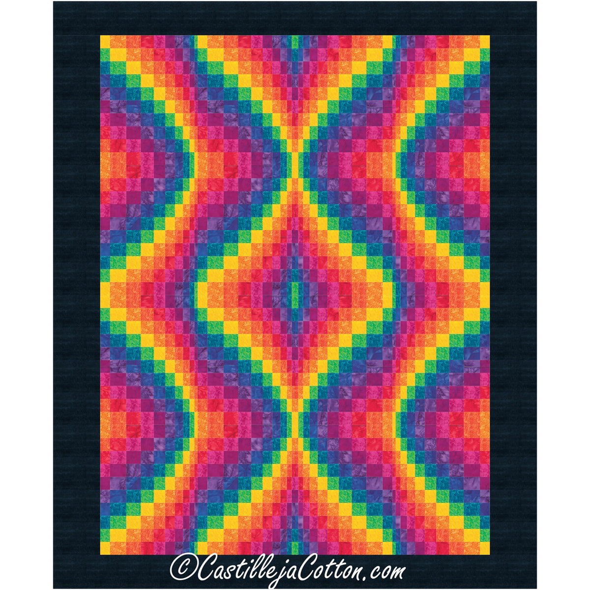 Echoing Hourglass Quilt Pattern CJC-58481 - Paper Pattern