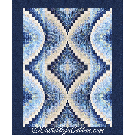 Echoing Jewels Eclipse Quilt Pattern CJC-58491 - Paper Pattern