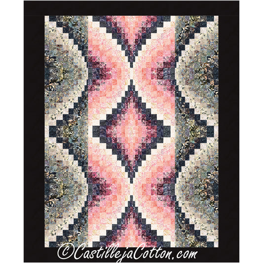 Echoing Jewels Cherry Quilt Pattern CJC-58492 - Paper Pattern