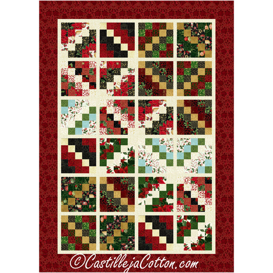 Jingle Diamonds Quilt CJC-58561e - Downloadable Pattern