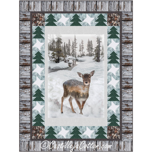 Fawn Quilt Pattern CJC-58581 - Paper Pattern
