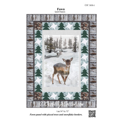 Fawn Quilt Pattern CJC-58581 - Paper Pattern