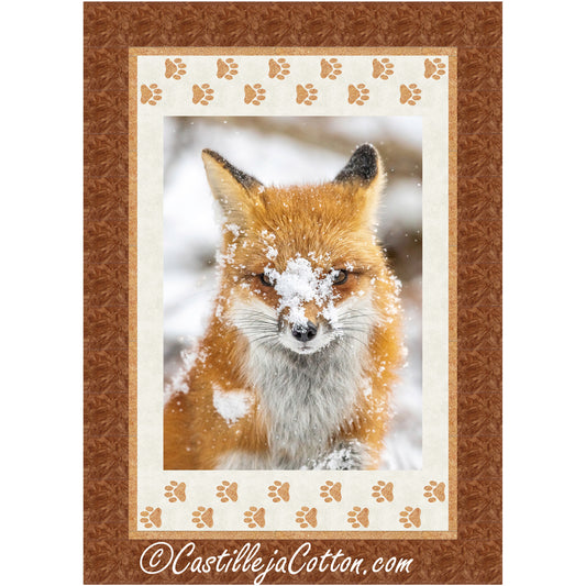 Snowy Fox Quilt CJC-58682e - Downloadable Pattern