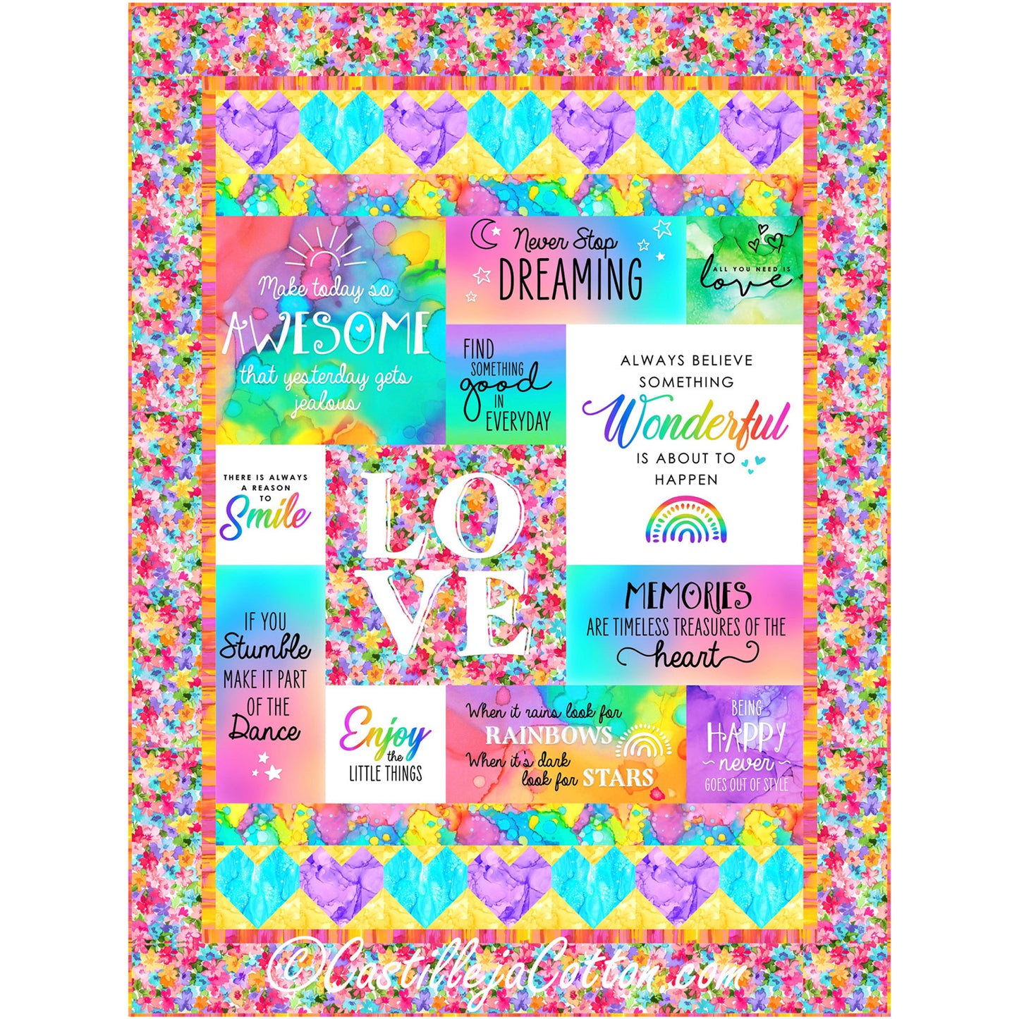 Love Inspires Quilt Pattern CJC-58721 - Paper Pattern