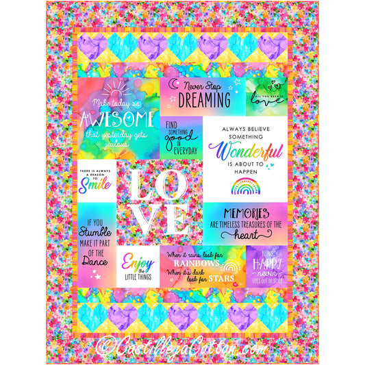 Love Inspires Quilt Pattern CJC-58721 - Paper Pattern