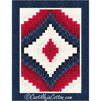 Patriots Pride Quilt Pattern CJC-58733 - Paper Pattern