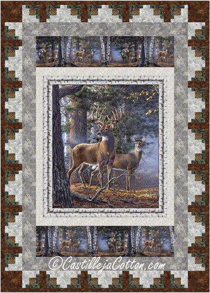 Deer at First Light Quilt Pattern CJC-58801 - Paper Pattern