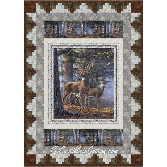Deer at First Light Quilt Pattern CJC-58801 - Paper Pattern