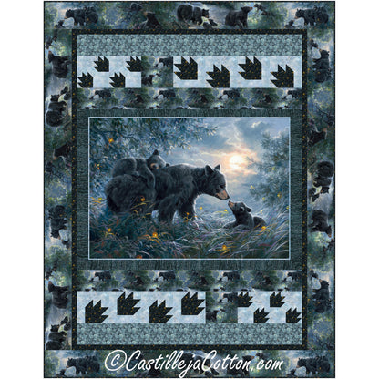 Moonlight Bears Quilt CJC-58811e - downloadable pattern