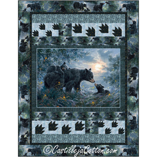 Moonlight Bears Quilt CJC-58811e - downloadable pattern