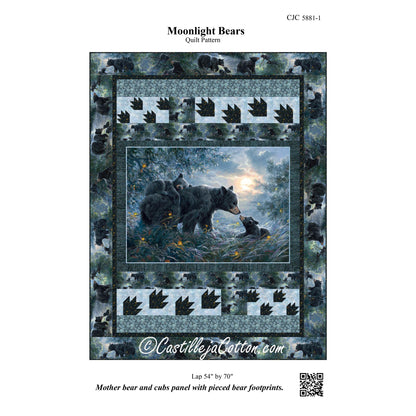 Moonlight Bears Quilt CJC-58811e - downloadable pattern