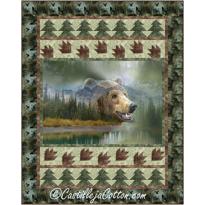 Bear in the Forest Quilt Pattern CJC-58842 - Paper Pattern
