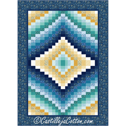 Park Walk Rhinestone Quilt Pattern CJC-58951 - Paper Pattern