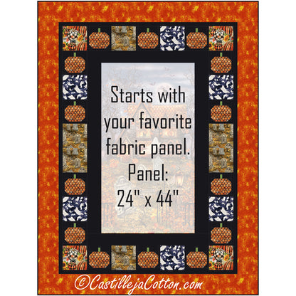 Bewitched House Quilt Pattern CJC-59013 - Paper Pattern