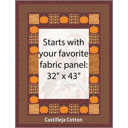 Barn Owls and Pumpkins Quilt Pattern CJC-59016w - Wholesale Product