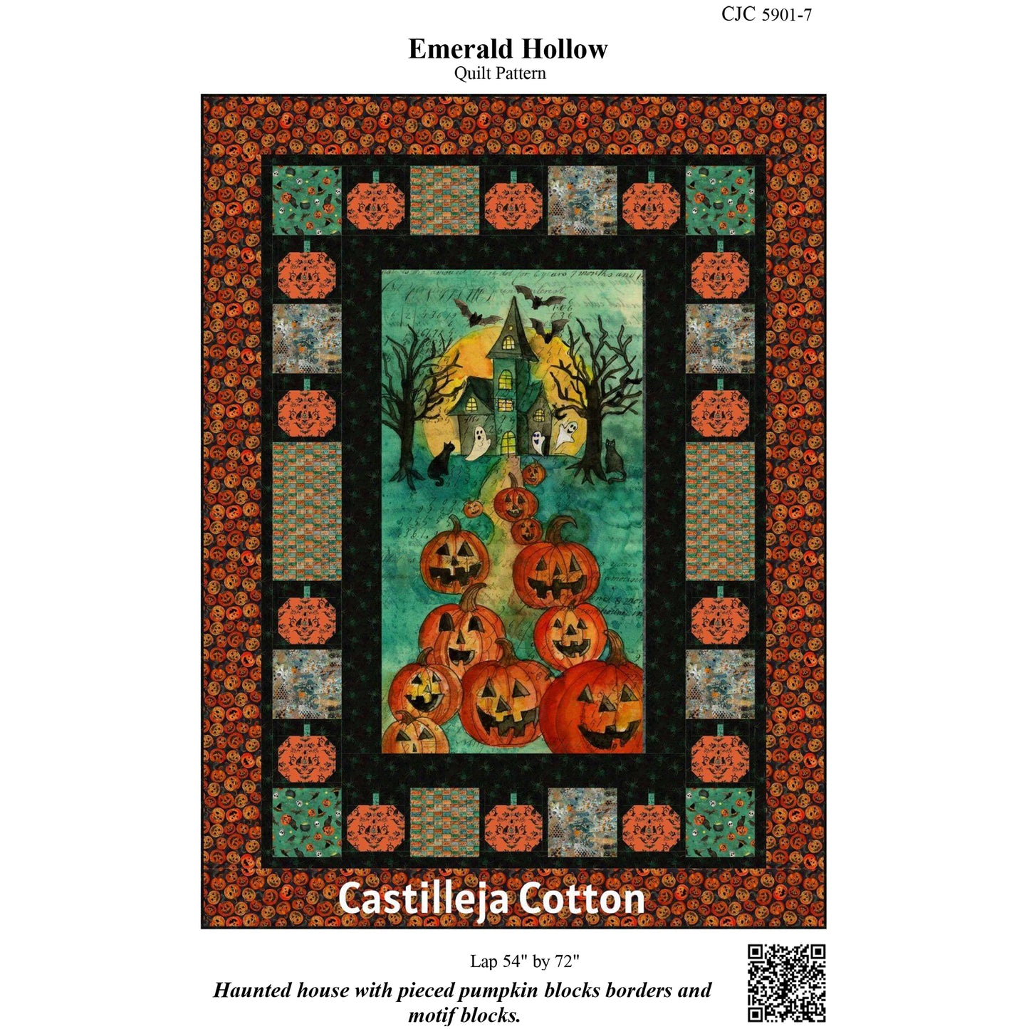 Emerald Hollow Quilt Pattern CJC-59017 - Paper Pattern