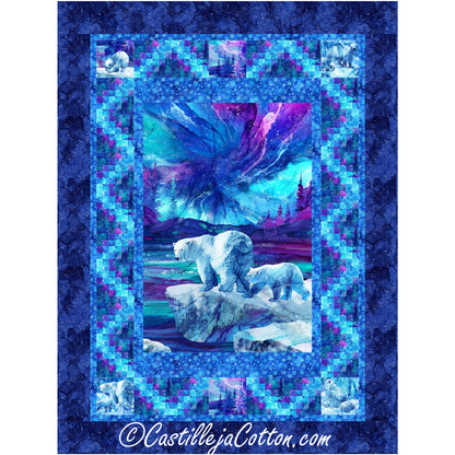 Aurora Bears Quilt CJC-59061e - Downloadable Pattern