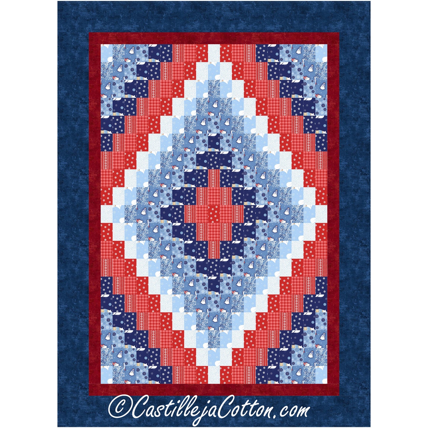 Crystal Trip Bears Quilt CJC-59122e - Downloadable Pattern