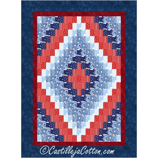 Crystal Trip Bears Quilt Pattern CJC-59122 - Paper Pattern