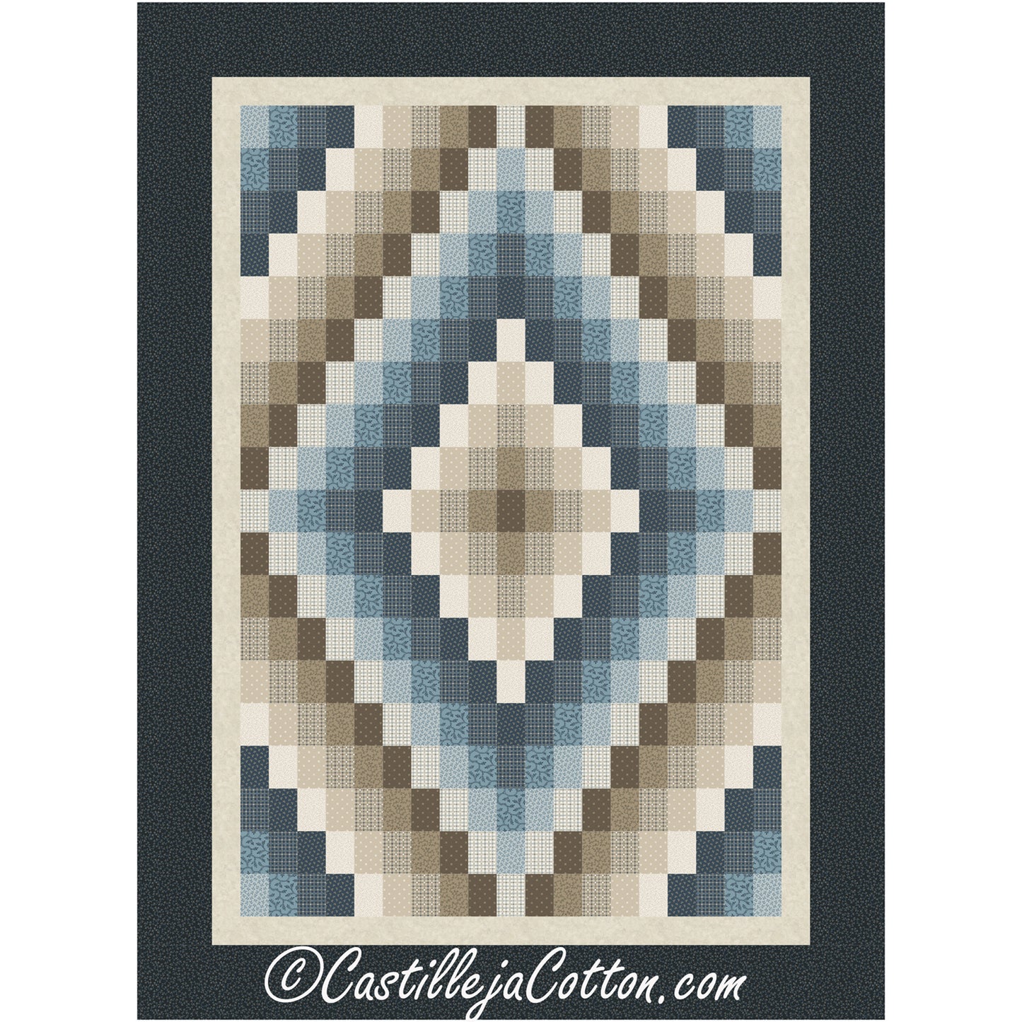 Crystal Trip Cambridge Quilt CJC-59123e - Downloadable Pattern