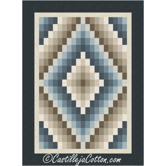 Crystal Trip Cambridge Quilt Pattern CJC-59123 - Paper Pattern