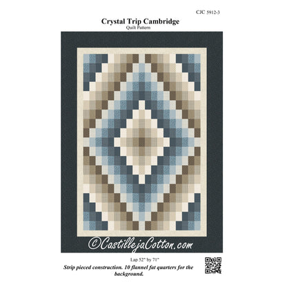 Crystal Trip Cambridge Quilt CJC-59123e - Downloadable Pattern