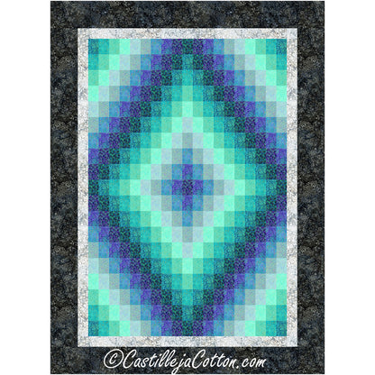 Crystal Trip Deep Sea Quilt Pattern CJC-59124 - Paper Pattern