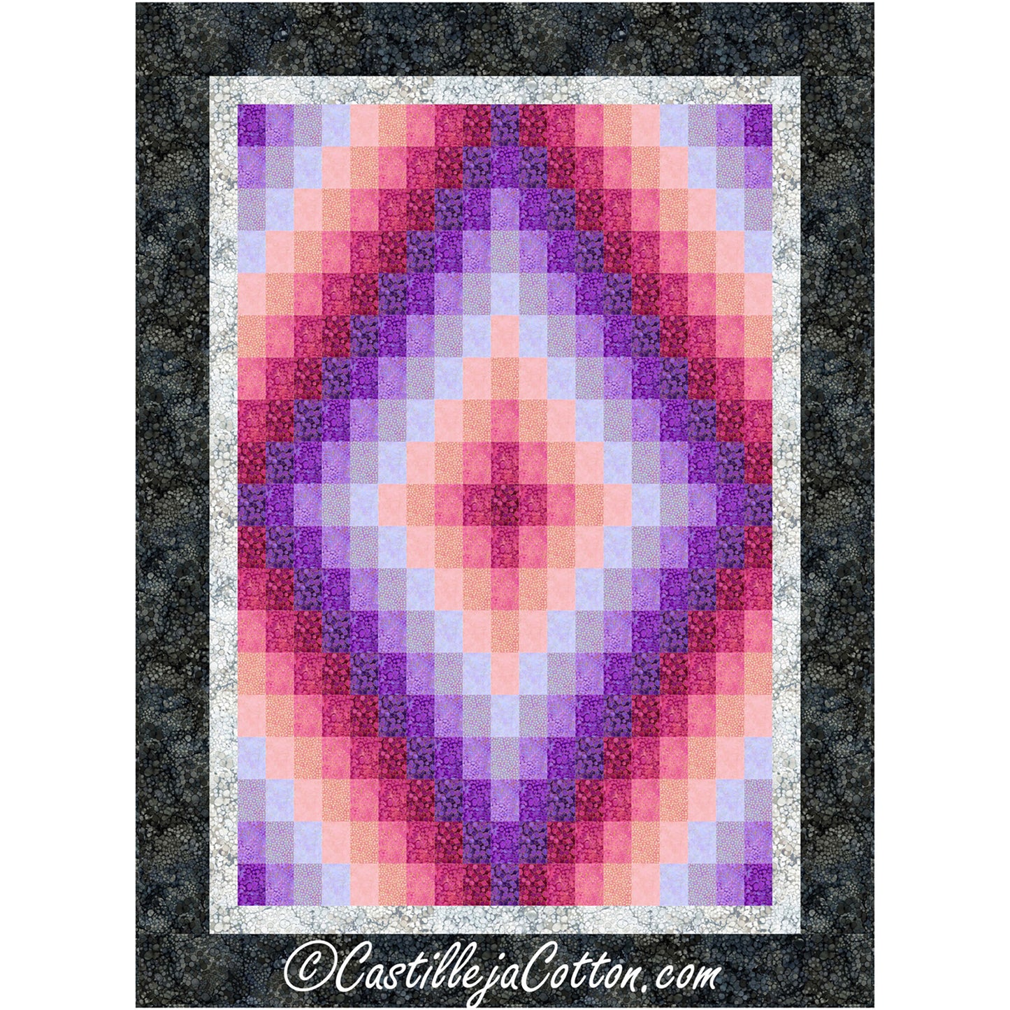 Crystal Trip Bubble Gum Quilt Pattern CJC-59125w - Wholesale Product