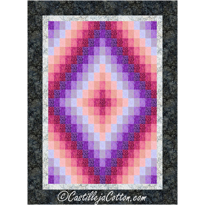 Crystal Trip Bubble Gum Quilt Pattern CJC-59125w - Wholesale Product
