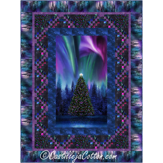 Winter Aurora Quilt Pattern CJC-59131 - Paper Pattern
