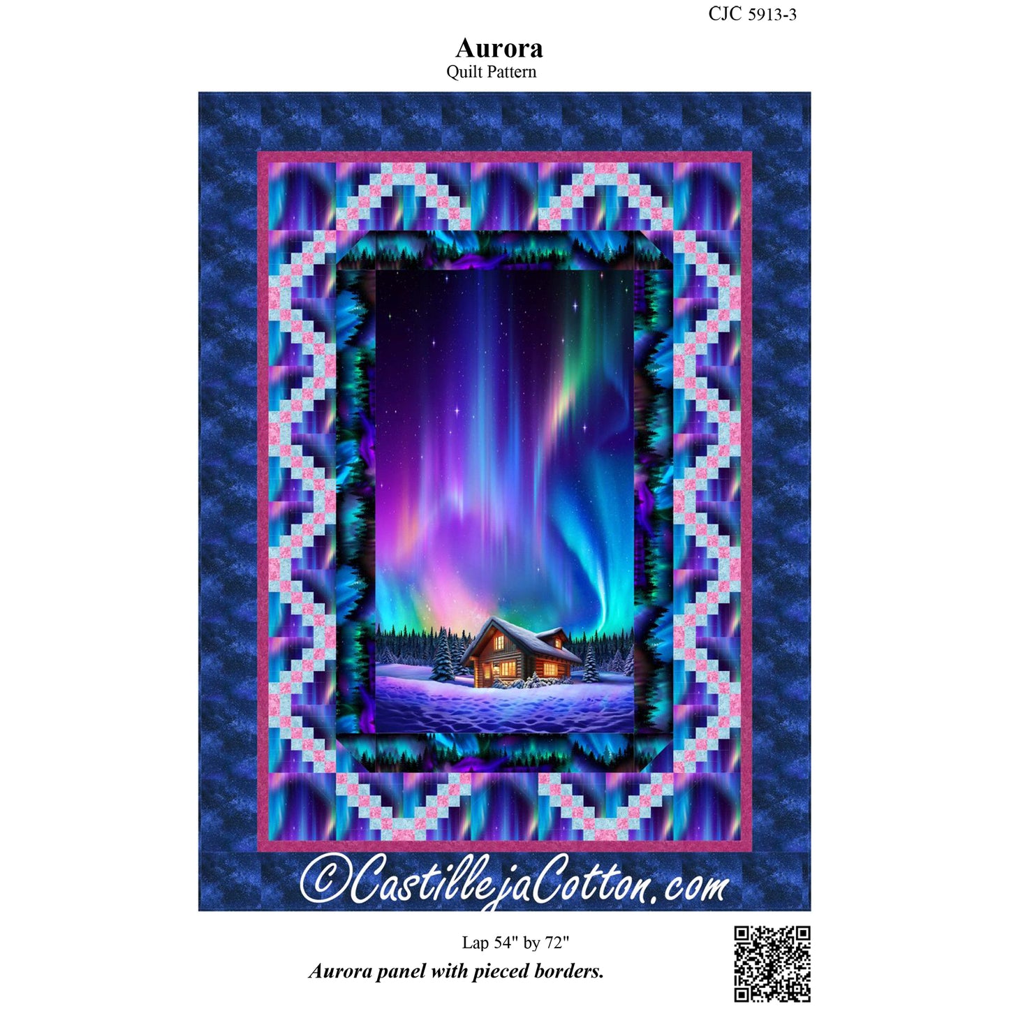 Aurora Quilt Pattern CJC-59133 - Paper Pattern