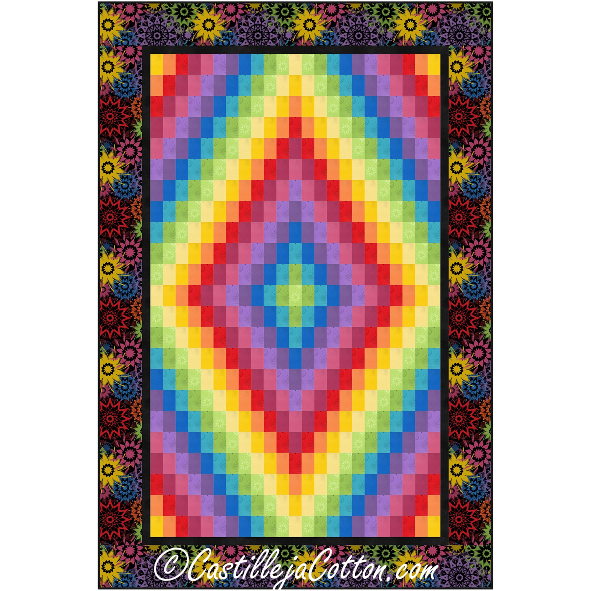 Color Works Quilt Pattern Colorworks Twelve Trip Quilt CJC-59152e - Downloadable Pattern ...