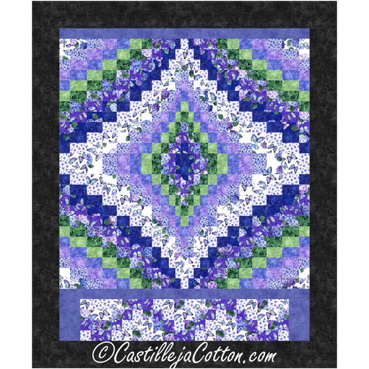 Rhapsody Gemstone Quilt Pattern CJC-59192 - Paper Pattern