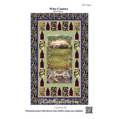Wine Country Quilt CJC-59261e - Downloadable Pattern