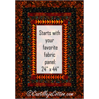 Dragon Fire Quilt Pattern CJC-59283 - Paper Pattern