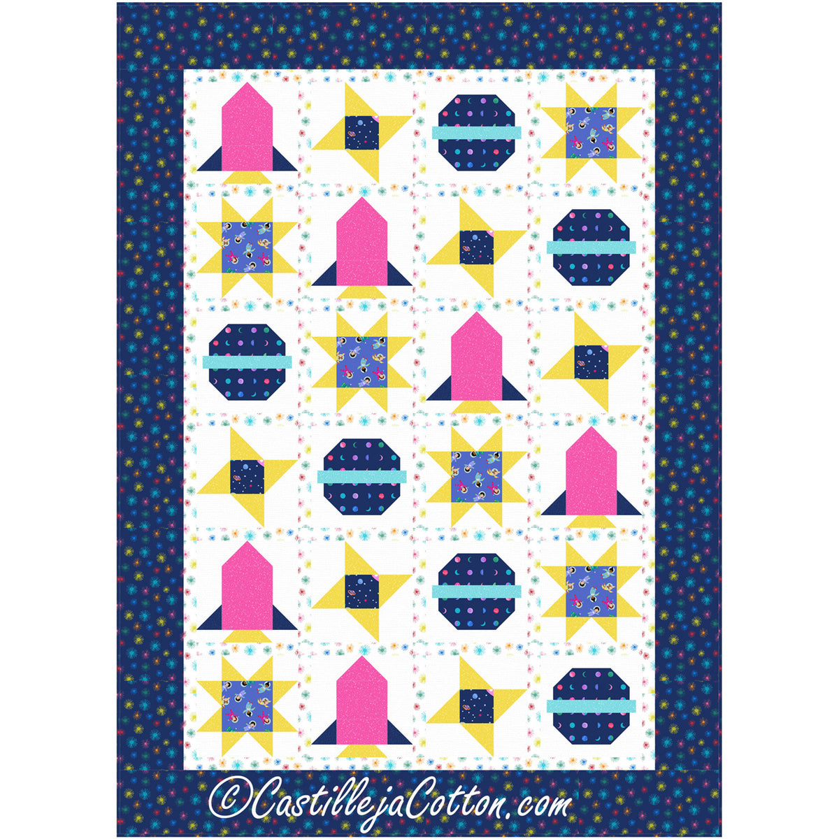 Children In Space Quilt CJC-59321e - Downloadable Pattern