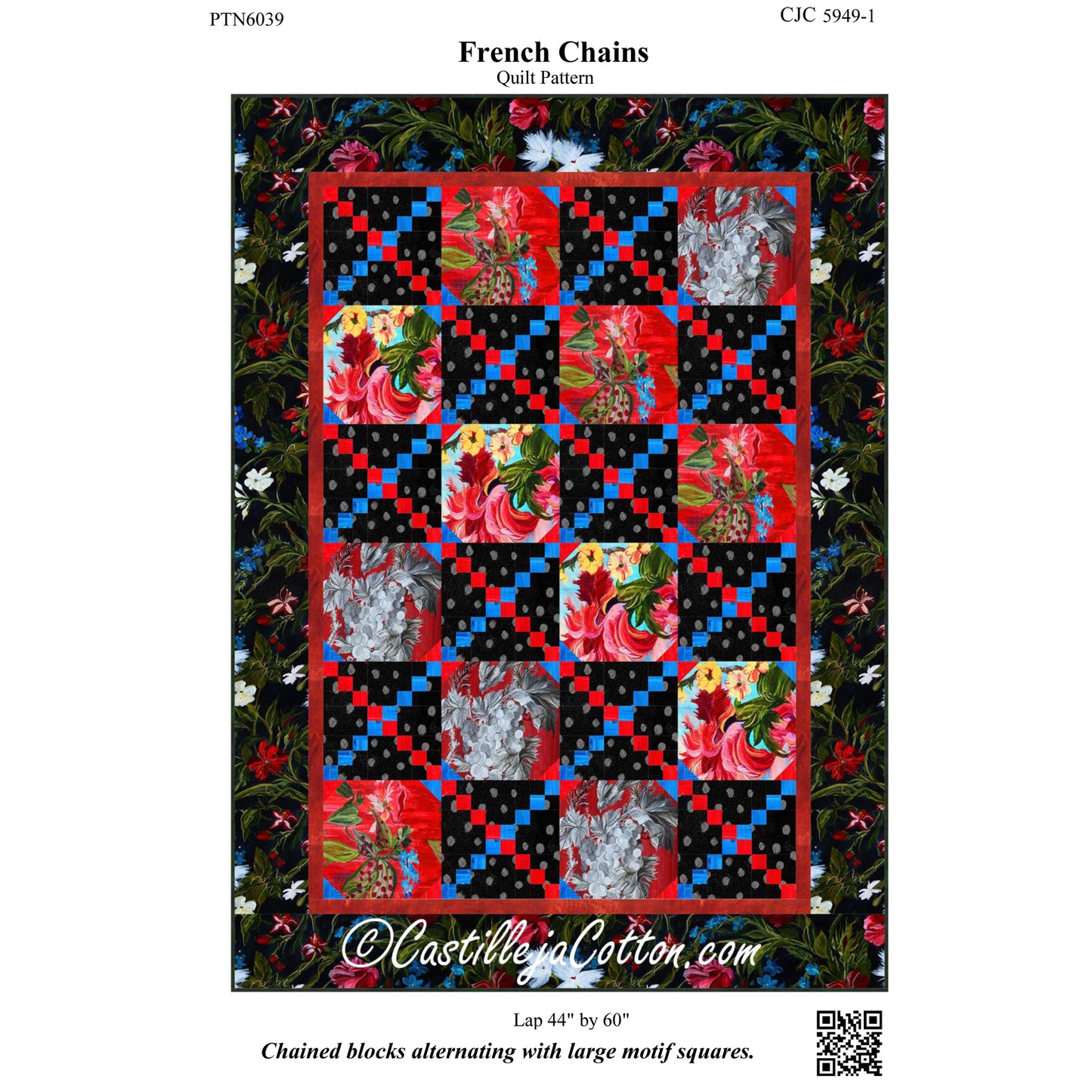 French Chains Quilt CJC-59491e - Downloadable Pattern