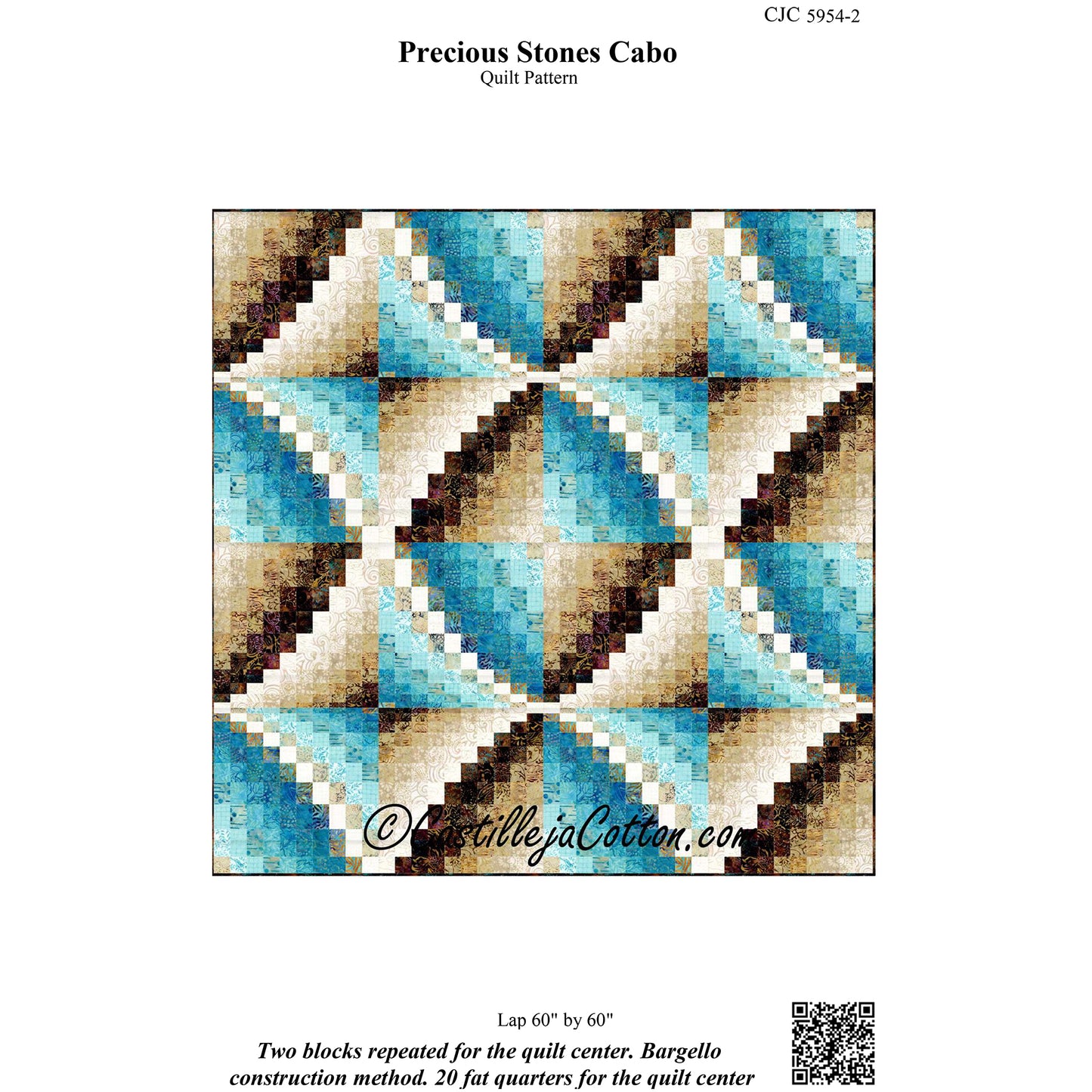 Precious Stones Cabo Quilt Pattern CJC-59542w - Wholesale Product