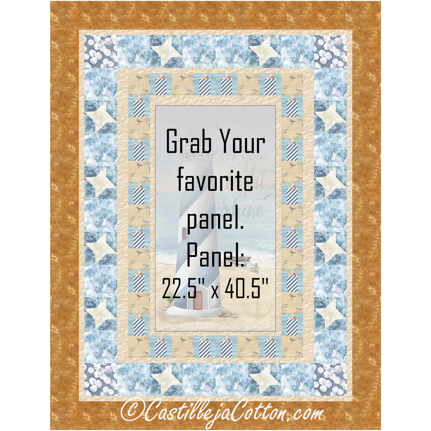 Lighthouse Quilt CJC-59682e - Downloadable Pattern