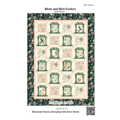 Birds and Bird Feeders Quilt CJC-59932e - Downloadable Pattern