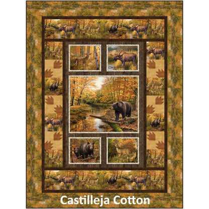 Moose, Deer and Bears Quilt Pattern CJC-59941 - Paper Pattern