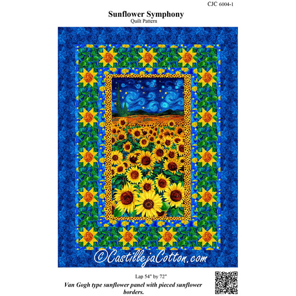 Sunflower Fields CP1401033CL Quilt main image 0