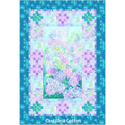 Beautiful Hydrangea Quilt CJC-60442e - Downloadable Pattern