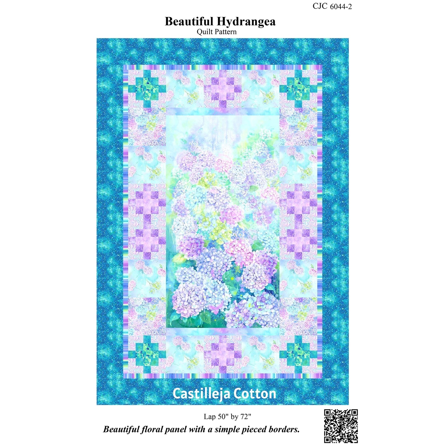Beautiful Hydrangea Quilt CJC-60442e - Downloadable Pattern