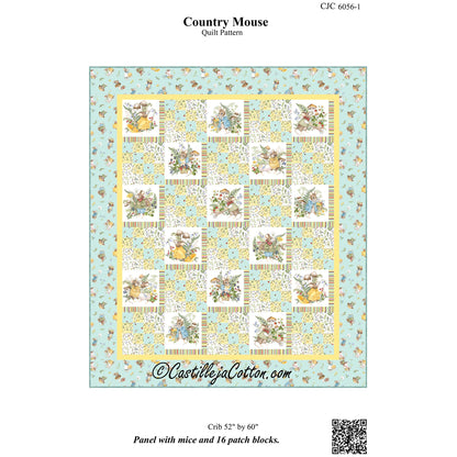 Country Mouse Quilt CJC-60561e - Downloadable Pattern