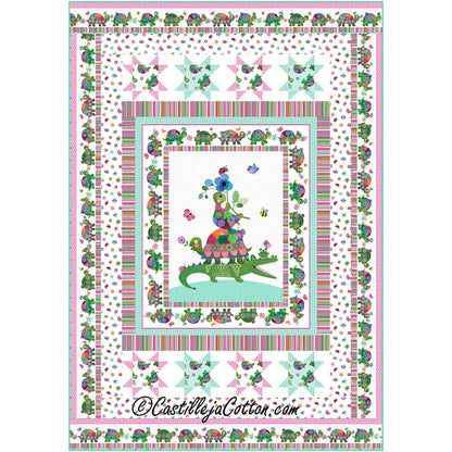 Turtle Train Quilt CJC-60661e - Downloadable Pattern