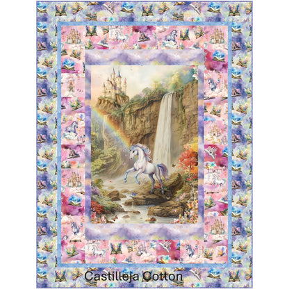 Castles and Unicorns Quilt CJC-60681e - Downloadable Pattern