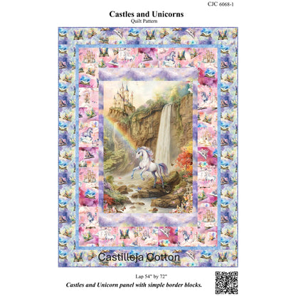 Castles and Unicorns Quilt CJC-60681e - Downloadable Pattern