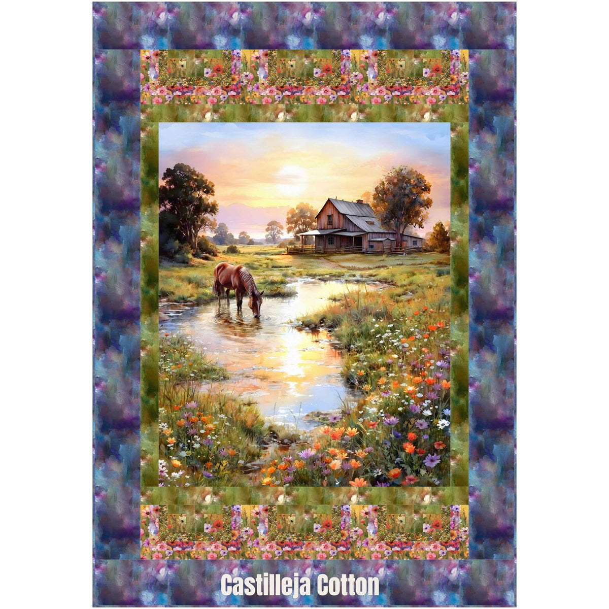 Horse Pond Quilt Pattern CJC-60751w - Wholesale Product