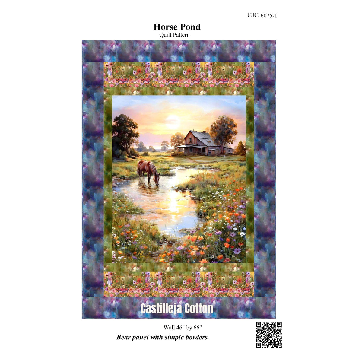 Horse Pond Quilt Pattern CJC-60751w - Wholesale Product